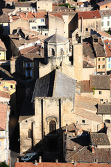Cavaillon - roofs of the city