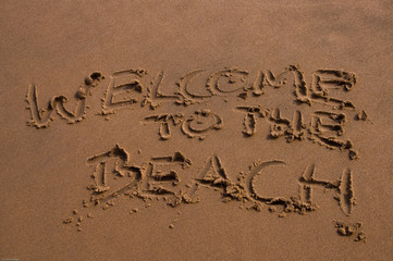 Welcome to the beach