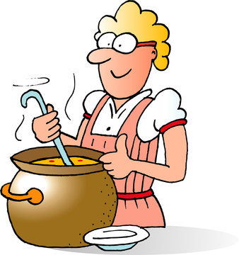 Mutter kocht