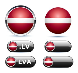 drapeau Lettonie / Latvia flag