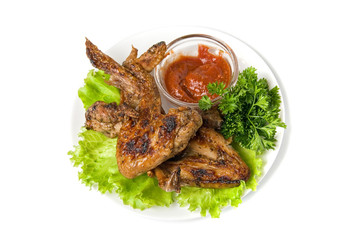 fried chicken wings