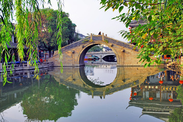 Fototapeta premium China,Shanghai water village Zhujiajiao