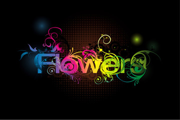 Flowers word vector composition