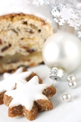 zimtsterne marzipan stollen weihnachten