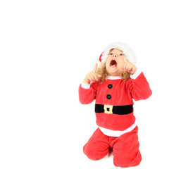 Mais c'est papa noël là-haut !!!