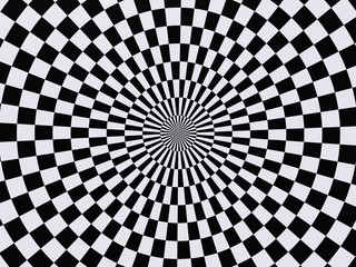 black and white hypnotic wallpaper background