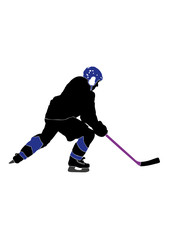Eishockey Spieler © Daniel Schweinert