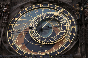 Medieval astronomical clock - Prague, Czech Republic