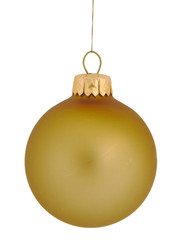 Christmas ball with clipping path