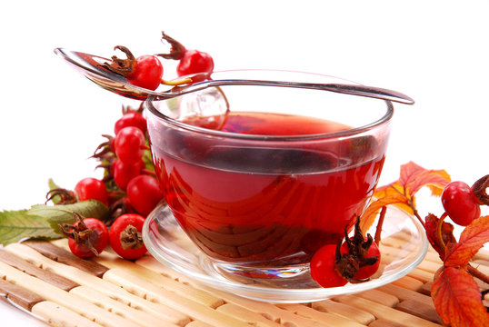 Cup Of Rosehip Tea