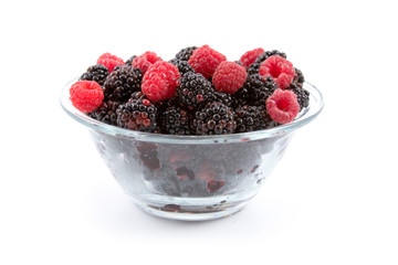 Berries: raspberries and blackberries