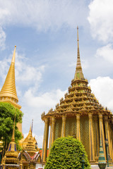 Fototapeta premium The temple in the Grand palace area in Bangkok, Thailand