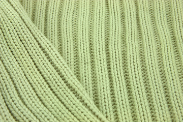 part of knitted wool