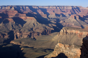 Fototapeta na wymiar Inner Grand Canyon Walls, Arizona, USA
