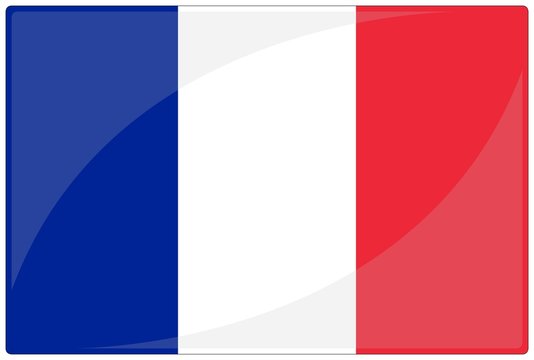 drapeau glassy france flag