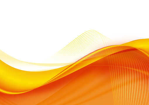 abstract artistic orange 3-d wallpaper