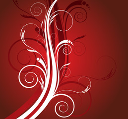 abstract red background