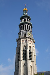 Fototapeta na wymiar church tower, Middelburg