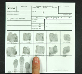 fingerprint card