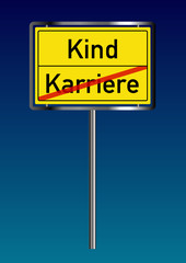 Kind  oder Karriere
