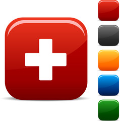 Obraz premium Switzerland icon set. Vector illustration