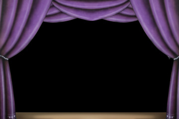 Stage curtain