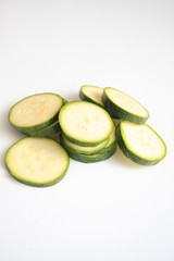 rondelles courgette