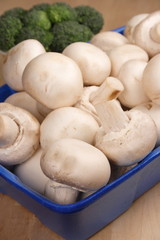 fresh mushrooms