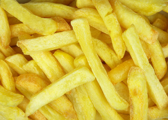 French fries background