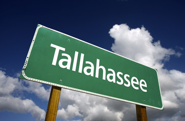 Tallahassee Green Road Sign