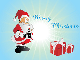 happy marry christmas background