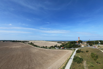 Kap Arkona in Richtung Peilturm