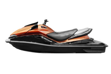 Naklejka premium fast jet-ski isolated