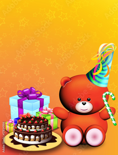 Auguri Compleanno Happy Birthday Carte Anniversaire 7 Wall Mural Wallpaper Murals Bluedarkart