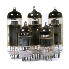 old amplifier lamps