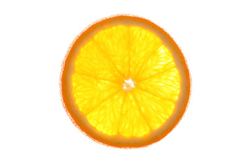 Orangenscheibe