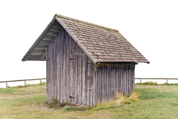 Fototapeta na wymiar Wooden shed