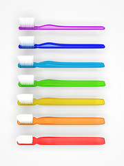 Toothbrush Rainbow