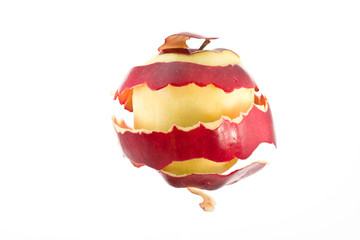 Peeled apple