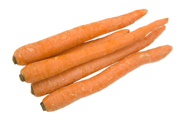 Carrots Isolated