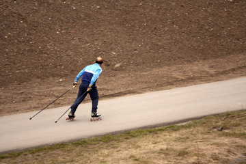 Roller-skater