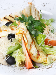 Salad with croutons