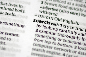 Fototapeta premium Search (Word)