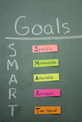 Colorful Smart Goals - 17848711