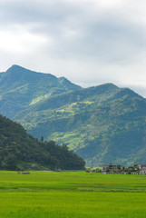 Fototapeta na wymiar landscape of fewa lake,nepal