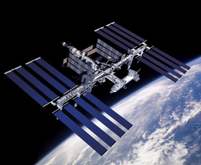 Illustration of ISS © Thomas