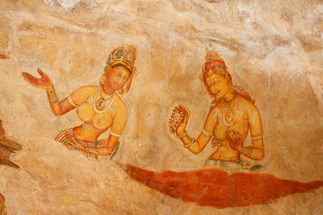 Sigiriya frescoes