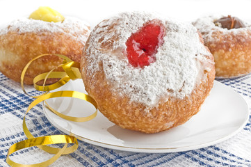 celebrate donut for hanukkah