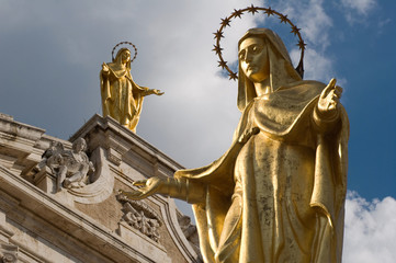 Obraz premium Assisi -Madonna in Santa Maria degli Angeli