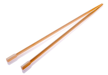 Fototapeta premium two chopsticks with reflection